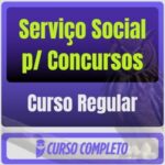 Serviço Social para Concursos - Curso Regular - Rateio de Curso | Rateio Concursos | Melhor Site de Rateio de Cursos