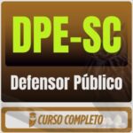 DPE-SC (Defensor Público) Pós-Edital - 2026 - Rateio de Curso | Rateio Concursos | Melhor Site de Rateio de Cursos