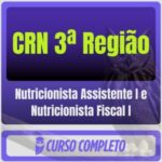 CRN 3ª Região (Nutricionista Assistente I e Nutricionista Fiscal I) Pós-Edital - 2026 - Rateio de Curso | Rateio Concur