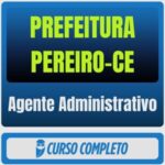 rateio curso Estratégia Prefeitura de Pereiro-CE (Agente Administrativo) Pacote – 2026 (Pós-Edital)