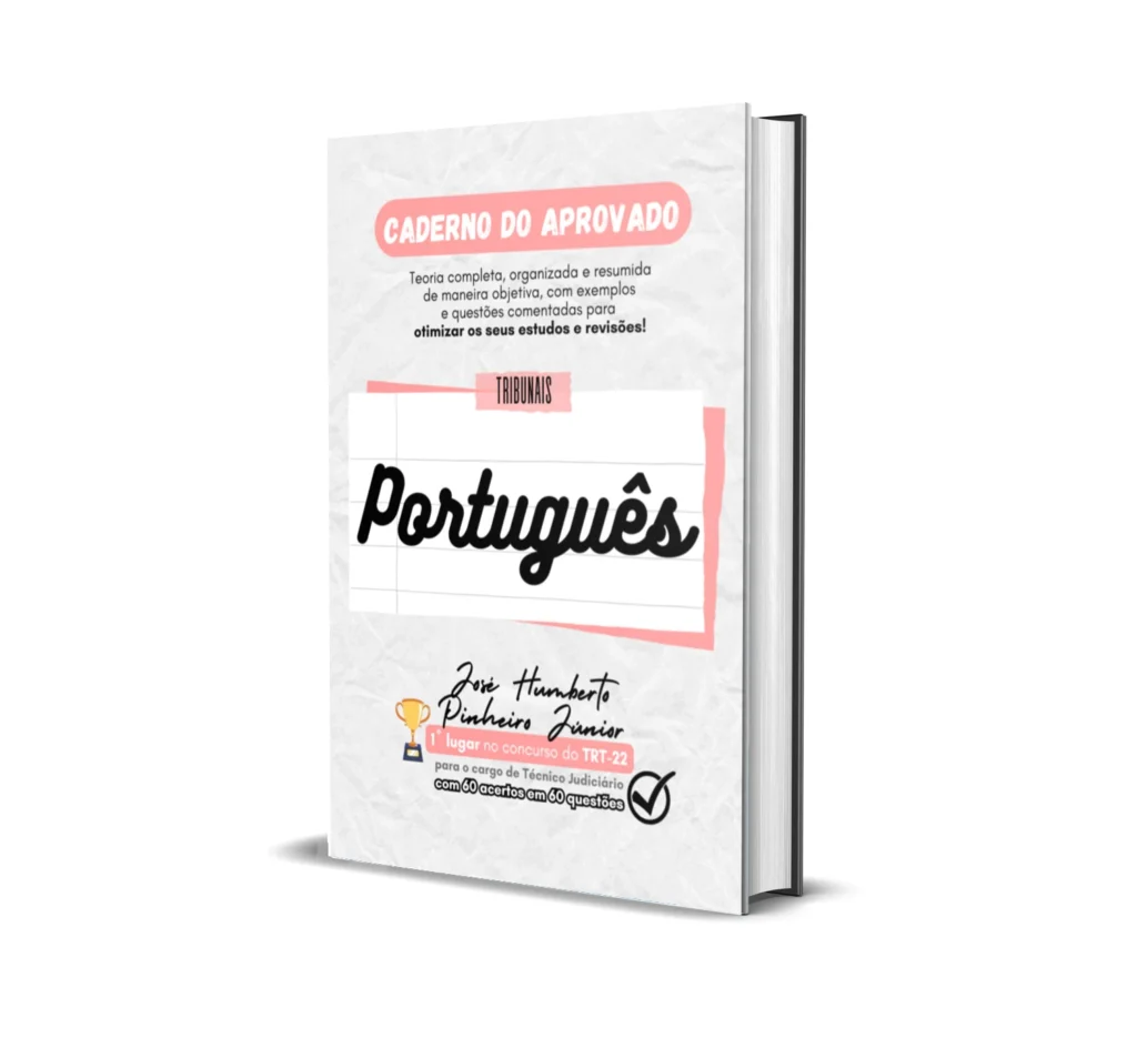 Rateio caderno do aprovado - português Português - Caderno do Aprovado - Rateio de Curso | Rateio Concursos | Melhor Site de Rateio de Cursos