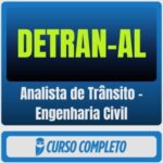 DETRAN-AL (Analista de Trânsito - Engenharia Civil) Pós-Edital - 2026 - Rateio de Curso | Rateio Concursos | Melhor Sit