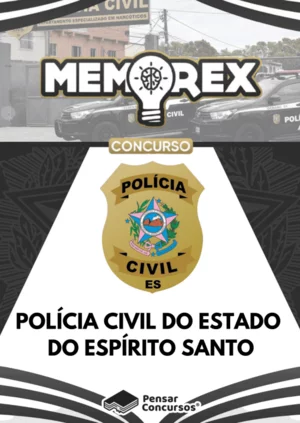Memorex - PC ES (Oficial Investigador) - Rateio de Curso | Rateio Concursos | Melhor Site de Rateio de Cursos
