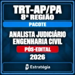 TRT-8 Engenharia Civil — Estratégia 2026 — RCPC