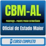 CBM-AL (Oficial de Estado Maior) Pacotaço - Pacote Téorico + Pacote Passo Estratégico - 2026 (Pós-Edital) - Rateio de C