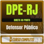 DPE-RJ (Defensor Público) Direto ao Ponto - 2026 (Pós-Edital) - Rateio de Curso | Rateio Concursos | Melhor Site de Rat