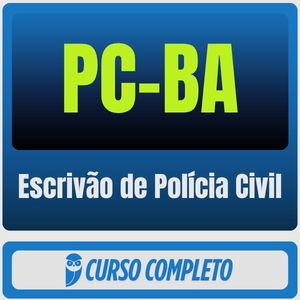 PC-BA (Escrivão de Polícia Civil) Pós-Edital - 2026 - Rateio de Curso | Rateio Concursos | Melhor Site de Rateio de Cur