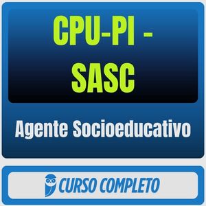 CPU-PI - SASC (Agente Socioeducativo) Pós-Edital - 2026 - Rateio de Curso | Rateio Concursos | Melhor Site de Rateio de