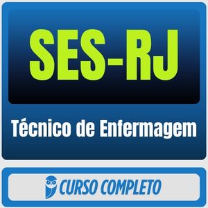 SES-RJ (Técnico de Enfermagem) Pós-Edital - 2026 - Rateio de Curso | Rateio Concursos | Melhor Site de Rateio de Curs