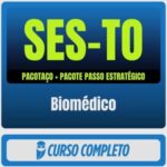 SES-TO (Biomédico) Pacotaço - Pacote Teórico + Pacote Passo Estratégico - 2026 (Pós-Edital) - Rateio de Curso | Rateio