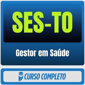 SES-TO (Gestor em Saúde) Pacote - 2026 (Pós-Edital) - Rateio de Curso | Rateio Concursos | Melhor Site de Rateio de Cur