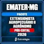 Rateio EMATER-MG (Extensionista Agropecuário II - Agrônomo) Pacote - 2026 (Pós-Edital)