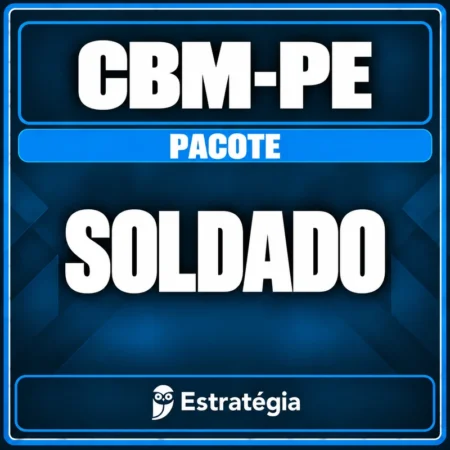 CBM-PE Soldado — Pacote Estratégia