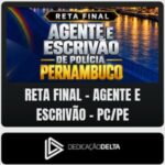 PC-PE (Agente e Escrivão) Reta Final - Dedicação Delta - Pós-Edital - 2026 - Rateio de Curso | Rateio Concursos | Melho
