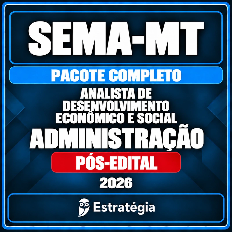 rateio-pacote-completo-para-sema-mt-analista-de-desenvolvimento-economico-e-social-administracao-2026-pos-edital-rcpc