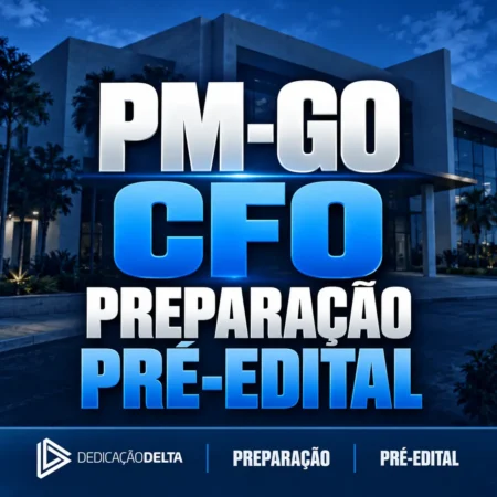 Rateio CFO PM-GO — preparação pré-edital da Dedicação Delta