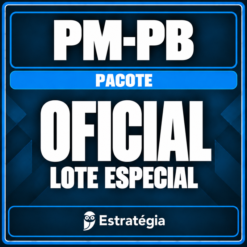 Rateio Pacote para PM-PB (Oficial) Lote Especial — RCPC Pacote para PM-PB (Oficial) Lote Especial - Rateio de Curso | Rateio Concursos | Melhor Site de Rateio de Cursos