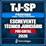 Rateio Pacotaço - Pacote Teórico + Passo Estratégico para TJ-SP (Escrevente Técnico Judiciário) 2026 (Pós-Edital)