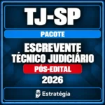 Rateio Pacote para TJ-SP (Escrevente Técnico Judiciário) 2026 (Pós-Edital)