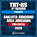 Pacote para TRT-RS 4ª Região (Analista Judiciário - Área Judiciária) - 2026 (Pós-Edital) - Rateio de Curso | Rateio Con